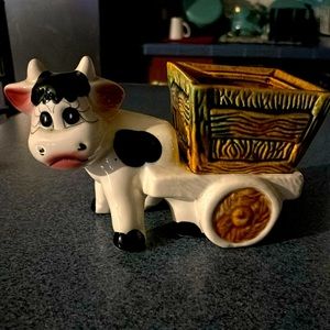 Sad cow with eyelashes